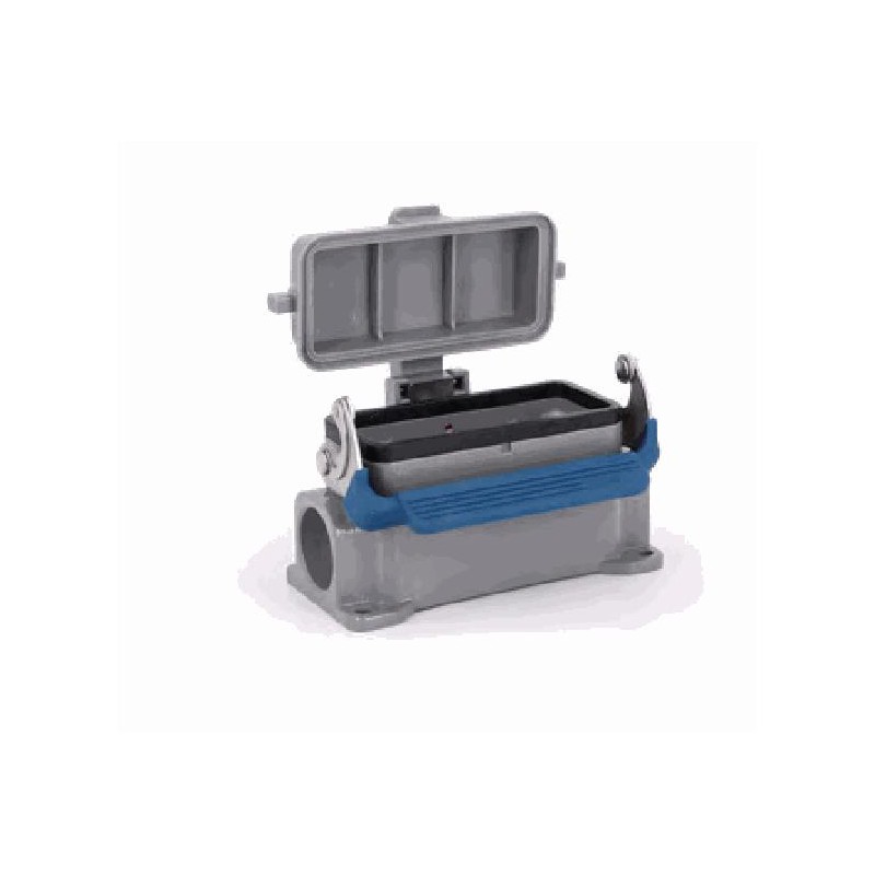 Embase en saillie 16B, Aluminium moulé sous pression, IP65, Sortie horizontale, M25